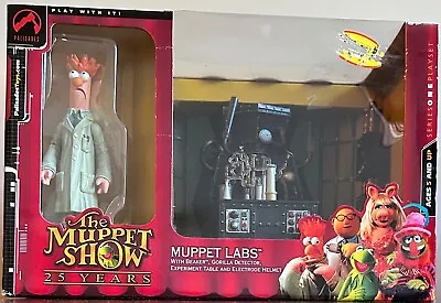 The Muppet Show 25 Years Muppet Labs Beaker Series 1 Palisades Figure New 2002 • $84.99