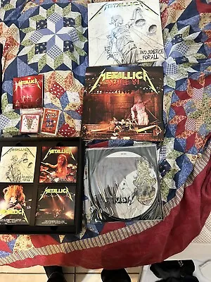 Metallica And Justice For All Deluxe Box Set - Opened - One CD Missing • $265