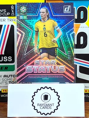 2023 Donruss Women's World Cup MAGDALENA ERIKSSON #21 Star Status Pink 18/23 • $20