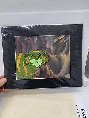 💪 He-Man And The Masters Of The Universe Animation Cel Cringer Copy Bg/ Coa • $100