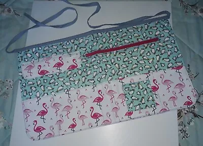 Trader/Vendor Apron. Teachers/TA Apron. Gardeners Craft Apron. Flamingos. New • £10.95