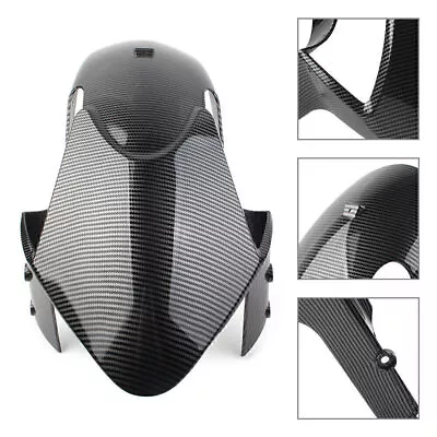 Carbon Fiber Front Fender Tire Mudguard For Ducati Monster 696 796 1100 EVO • $86.95