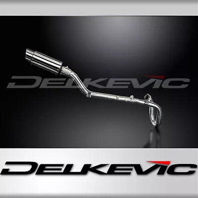 SUZUKI DRZ400S DRZ400SM FULL EXHAUST SYSTEM 200mm STAINLESS ROUND SILENCER • $385.28