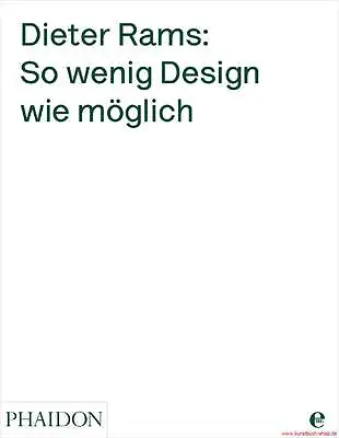 £64.60 • Buy Fachbuch Das Werk Von Dieter Rams So Wenig Design Wie Möglich Braun, Möbel Uva. 