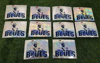 10x Vintage 1990s Carlton Blues Stickers  • $25