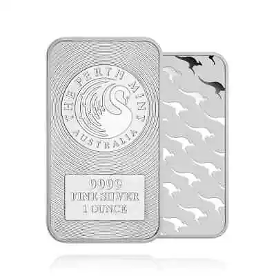 1oz Minted Kangaroo Silver Bar  Perth Mint • $59.95