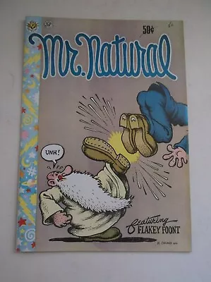 Apex Novelties: Mr. Natural #1 Underground Robert Crumb 2nd Prt 1970 Vf-!!! • $99.99