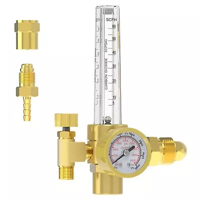 Argon/Co2 Mig Tig Flow Meter Gas Regulator Gauge Welding Weld • $33.76