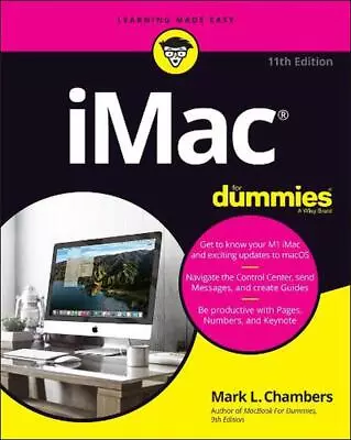 IMac For Dummies By Mark L. Chambers Paperback Book • $28.24