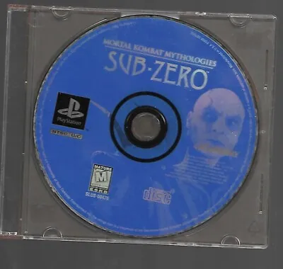 Mortal Kombat Mythologies: Sub Zero PS1 (Sony PlayStation 1 1997) Disc Only • $29.95