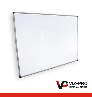 Viz Pro Magnetic Drywipe Whiteboard. 600x450 900x600 1200x900mm 1500x1200mm • £139.99