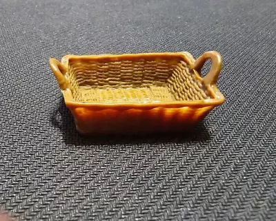 Dollhouse Miniature Shallow Rectangular Basket - 1:12 Scale - FAST US Shipper • $7.99