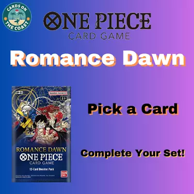 Cheap One Piece Romance Dawn Singles C UC R OP01-001 OP01-121. Complete The Set. • $1