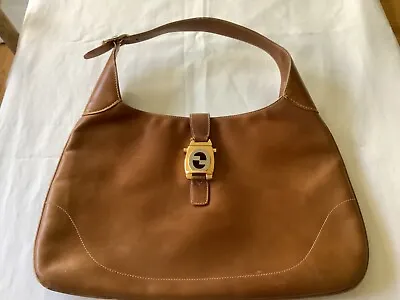 RARE! 1980's VTG GUCCI LEATHER SHOULDER HANDBAG • $345