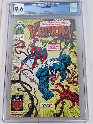 Venom: Lethal Protector #4 CGC 9.6 WP May 1993 Marvel Comics 4251723020 • $66.49