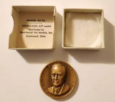 Medallic Art Co. Statehood Art Medal Tennessee Cordell Hull With Box Holder! • $9.99