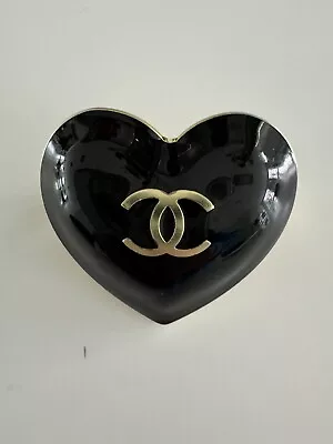 1 X Chanel Black HEART Charm Holiday 2023 Christmas Brand New • £30