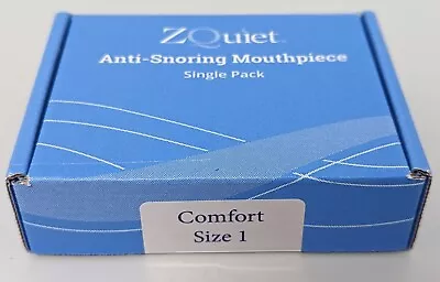 Anti-Snoring Mouthpiece Comfort Size #1 Single Refill Clear Made In USA • $70.82