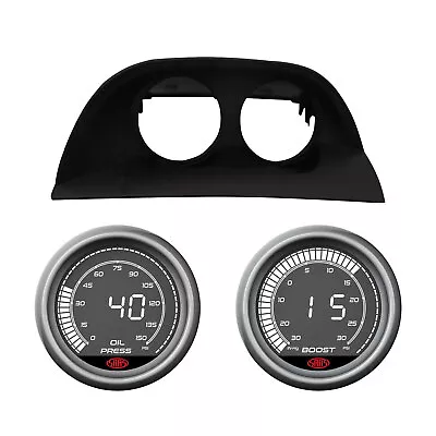 VY VZ Commodore Dash Pod W/ Muscle Digital Ser Oil Pressure And Boost Vacuum • $343.86