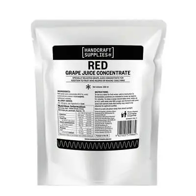 Red Grape Juice Concentrate - Red Wine Enhancer - 500ml - HS • £8.77