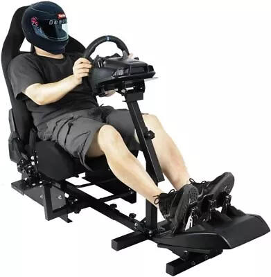 Hottoby Racing Simulator Cockpit Mount With Seat For Logitech G923  Thrustmaser • $294.99