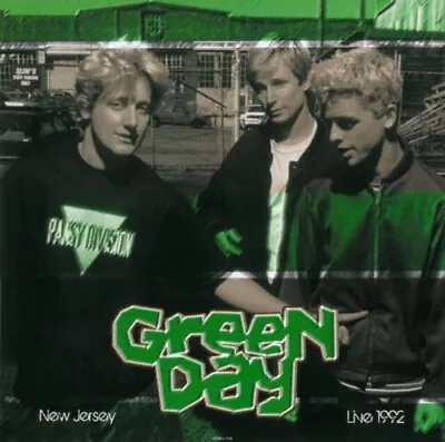 GREEN DAY Live In New Jersey 1992 12  White-Colored Vinyl LP NEW • $22.99