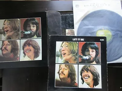 $399.99 • Buy Beatles Let It Be Japan Vinyl LP Box W 1st Photo Book , Sticker AP-9009 Lennon