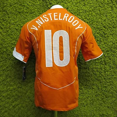 2004-2006 Holland Home Football Shirt V.nistelrooy 10 Limited Edition L New • $307.05