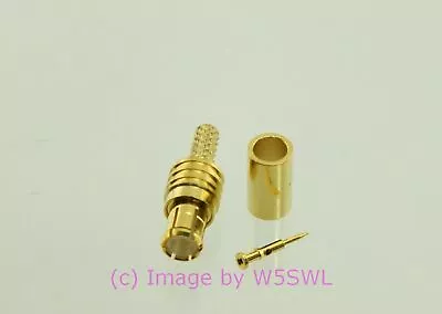 $3.03 • Buy MCX Plug Coax Connector Crimp RG-174 LMR-100 Gold - By W5SWL