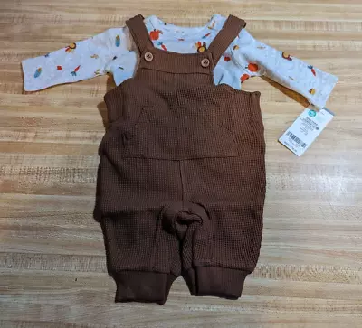 Carter's Baby Unisex Size Newborn Cotton Blend Thanksgiving Two Piece Outfit • $24.49