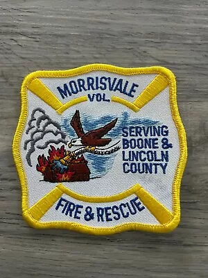 Fire EMS Patch Morrisvale Boone Lincoln County West Virginia WVA • $10.99