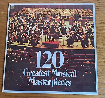 120 Greatest Musical Masterpieces 12  Vinyl 4 LPs  Near Mint Condition • £2.99