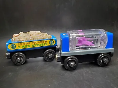 Thomas And Friends Octopus Aquarium Car & T Rex Fossil Car • $14