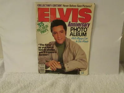 Elvis Presley Anniversary Photo Cover Magazine Album Collecto's Edition The King • $7.52