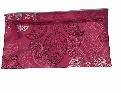 New Vera Bradley Lighten Up Brush And Pencil Cosmetic Makeup Case • $9.99