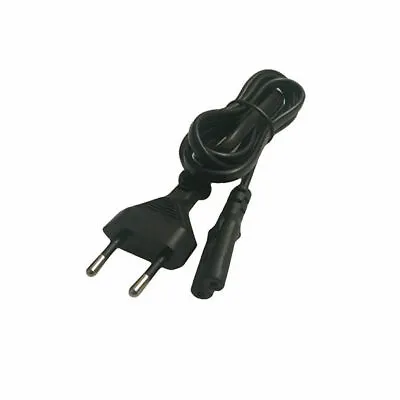 C7 2 Pin LAPTOP AC ADAPTER CHARGER POWER LEAD MAINS CABLE CORD FIGURE 8 UK • £2.98