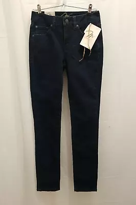 Miracle Body By Miraclesuit Jeans Sz 0 Dark Wash Twilight Blue Skinny Minnie • $29.99