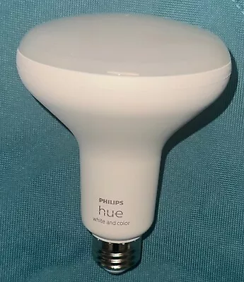 Philips Hue BR30 Bluetooth 85W Smart LED Bulb White & Color Ambiance NEW • $29.99