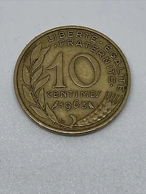 £1 • Buy France  10 Centimes 1963 Coin