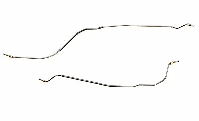 Stainless Rear Axle Brake Lines. Pair For Factory Rear Drum • $35