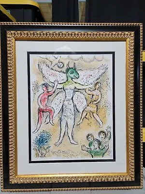 MARC CHAGALL - Eupeithes (The Odyessy) C. 1985 Limited Edition Lithograph  W/COA • $39