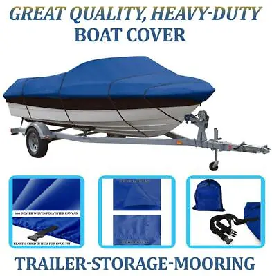 Blue Boat Cover Fits Malibu 21 Wakesetter 2004 2005 • $174.95