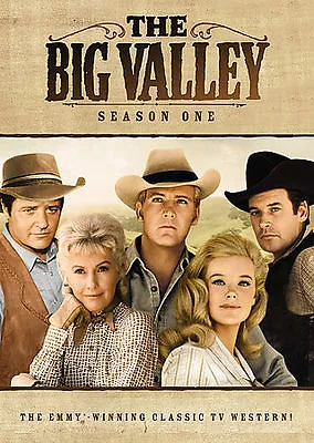 The Big Valley~season One (1)~1965-66 Vg/c 5 Disc Dvd~lee Majors Linda Evans • $14.95