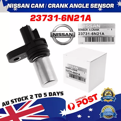 NEW Cam / Crank Angle Sensor Fits NISSAN X-TRAIL T30 QR25DE 2.5L XTRAIL 02-06 • $38.98