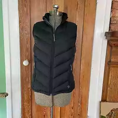 Mountain Hardwear Black Quilted Down Vest - Size Medium • $69