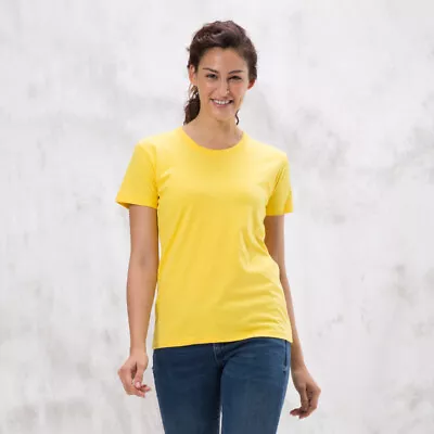 $11.99 • Buy SOGNA Women's Slim T-Shirt 100%  Ring Spun Cotton Basic Ladies Tee