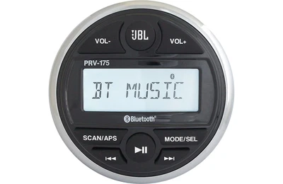 $189.95 • Buy JBL PRV 175 AM/FM Radio USB Bluetooth Gauge Style Marine Boat Stereo Receiver