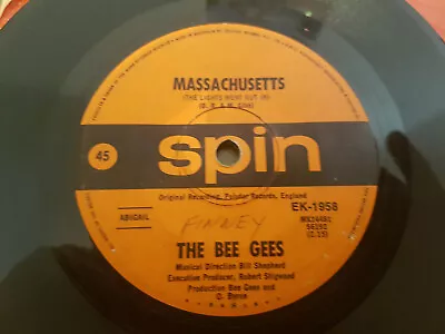 MASSACHUSETTS By THE BEE GEES RARE OZ POP SPIN 1967 • $26.99