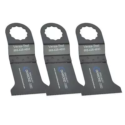 Versa Tool FB3A-D 45mm Wood / Plastic Multi-Tool Saw 3 Blade Pack • $12.27