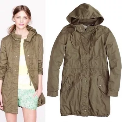 J. Crew Fatigue Green Charlie Utility Military Jacket S • $49.95